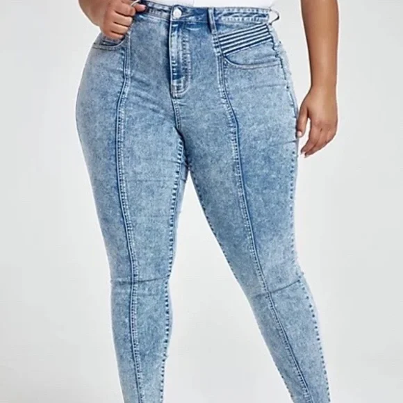 Fashion to Figure High Waist Skinny Jean Size 20 - Picture 1 of 4